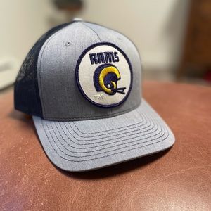 Los Angeles Rams custom-made vintage patch hat